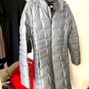 Grey, The North Face Parka (Size - PS).